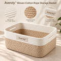 Averziy™ Woven Cotton Rope Storage Basket